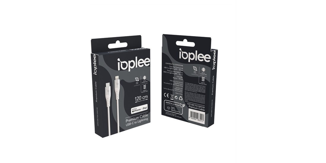 IOPLEE Cavo Dati Premium 120cm da USB-C a Lightning…