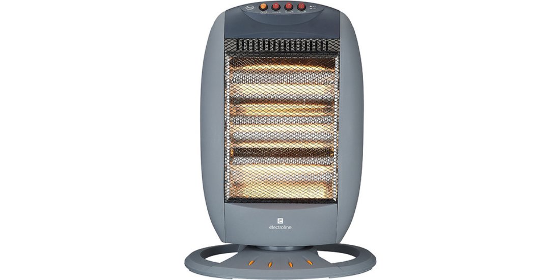 Electroline HHE125P5 stufetta elettrica Interno…