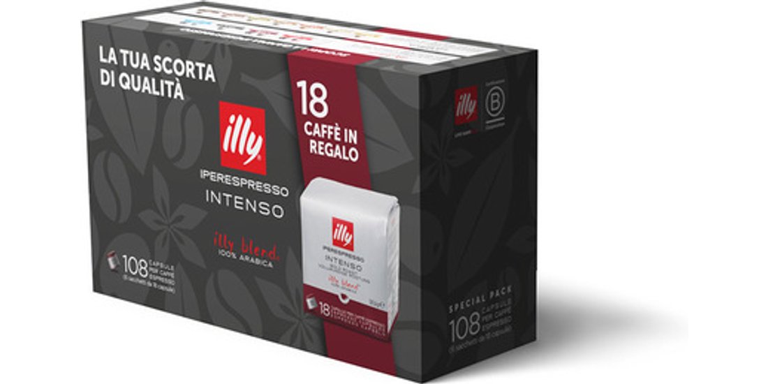 Illy 6 Confezioni da 18 Caffè in Capsule…