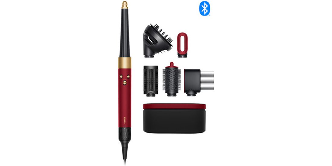Dyson Airwrap i.d. Red Velvet and Gold Mossi …