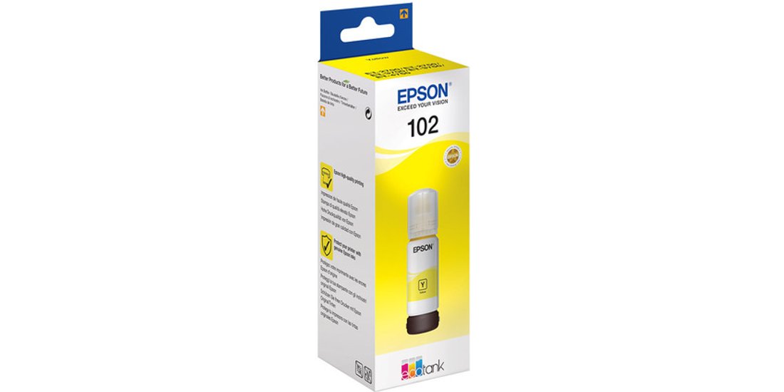 Epson 102 EcoTank Yellow ink bottle