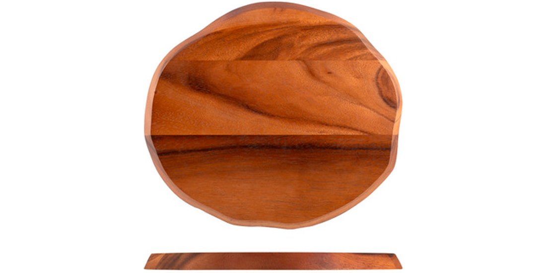 H&H Lifestyle Tagliere Acacia in legno ovale …
