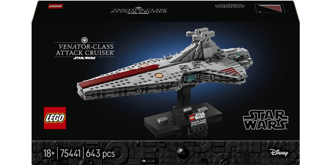 LEGO Star Wars 75441 Attack Cruiser Classe Venator…