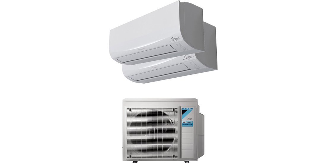 Daikin Dualsplit 9000+12000BTu
