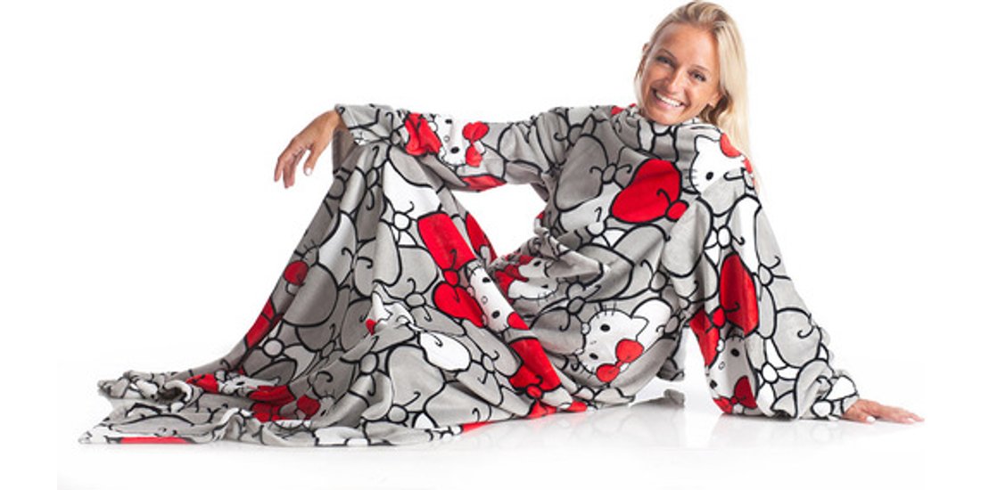 Kanguru Coperta con le maniche Deluxe Hello Kitty…