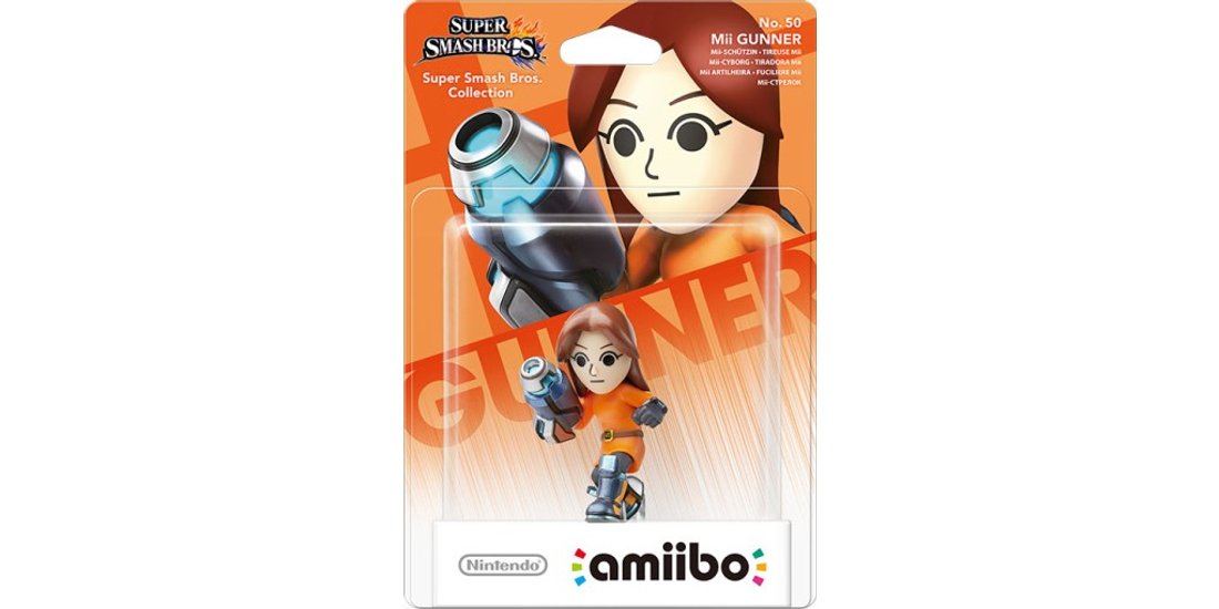 Nintendo Amiibo Smash Mii Gunner