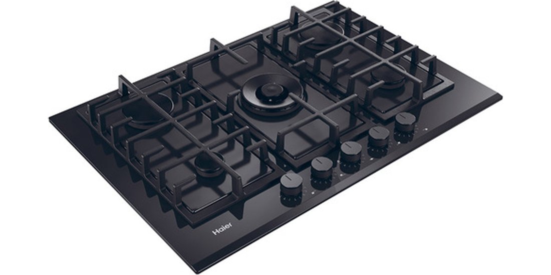 Haier HAVG75TBBP Nero Da incasso 75 cm Gas 4 …