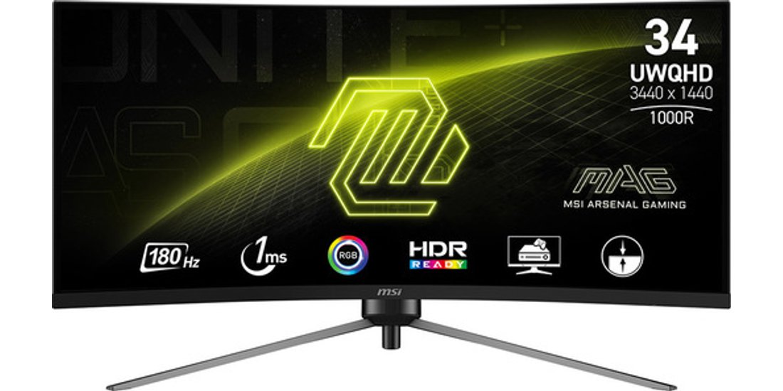 MSI MAG 345CQR Monitor PC 864 cm (34”) 3440 …