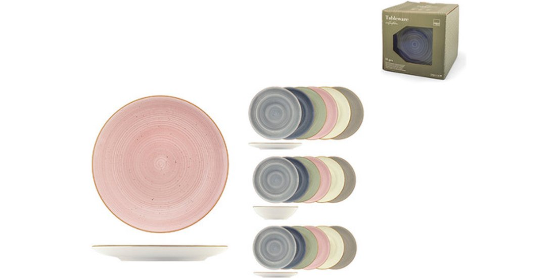 Pengo H&H Servizio tavola 18 Pezzi Harper in …