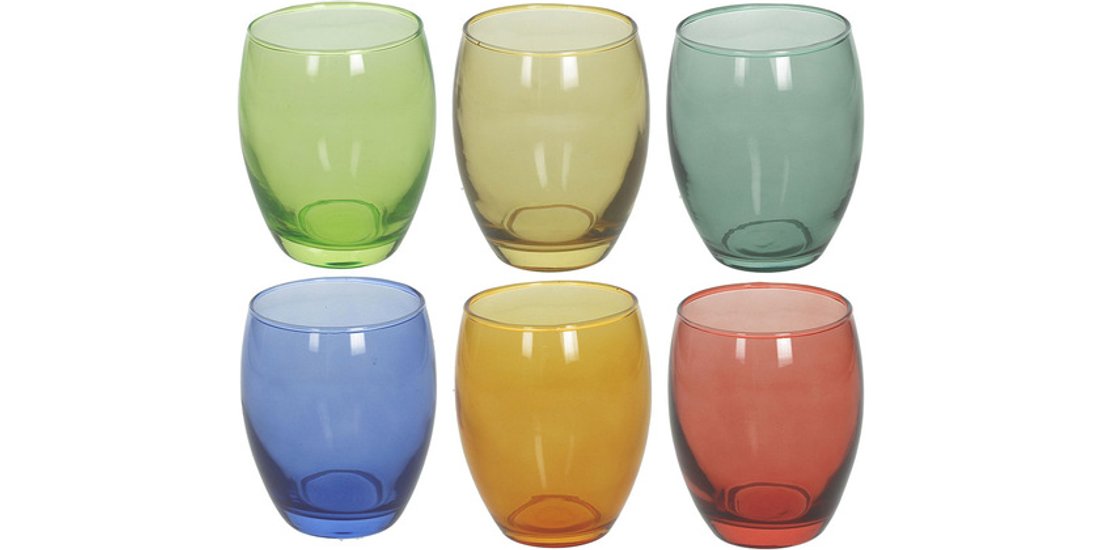 Tognana Porcellane Glass Multicolore 6 pz 400…