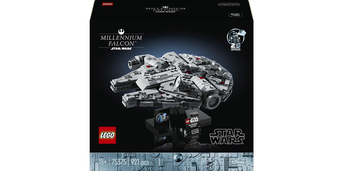LEGO Star Wars 75375 Millennium Falcon Modellino…