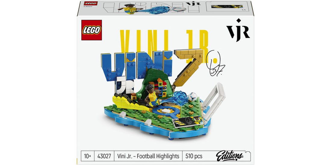 LEGO Editions 43027 Vini Jr. – Highlights Calcistici…