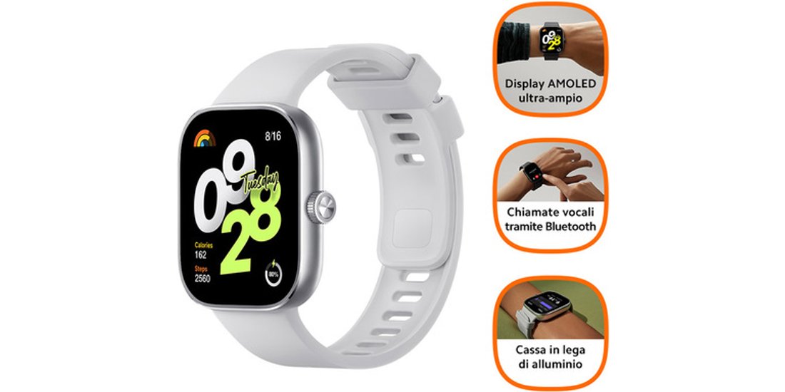 Xiaomi Redmi Watch 4 Silver Gray