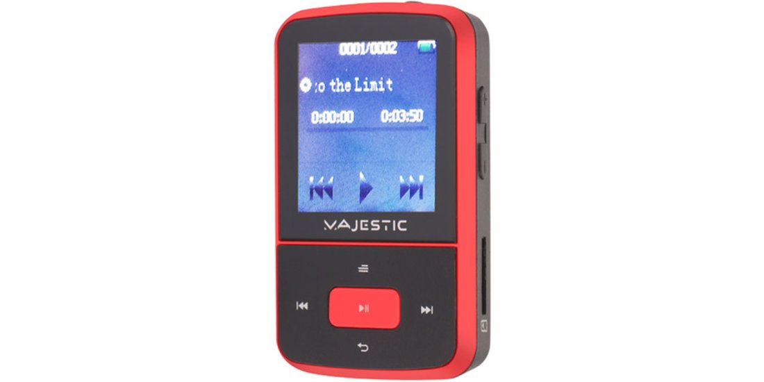 New Majestic BT-3284R MP3 Lettore MP3 Nero Rosso…