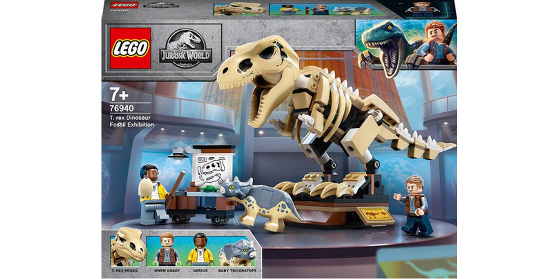 LEGO Jurassic World La mostra del fossile di …