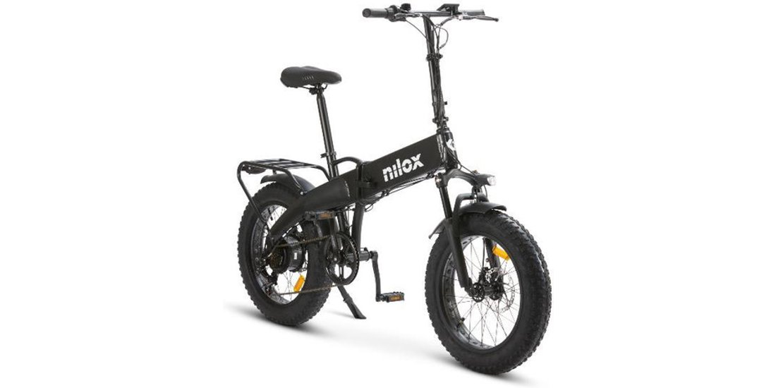 Nilox NXEBX10BK bicicletta elettrica Nero Alluminio…