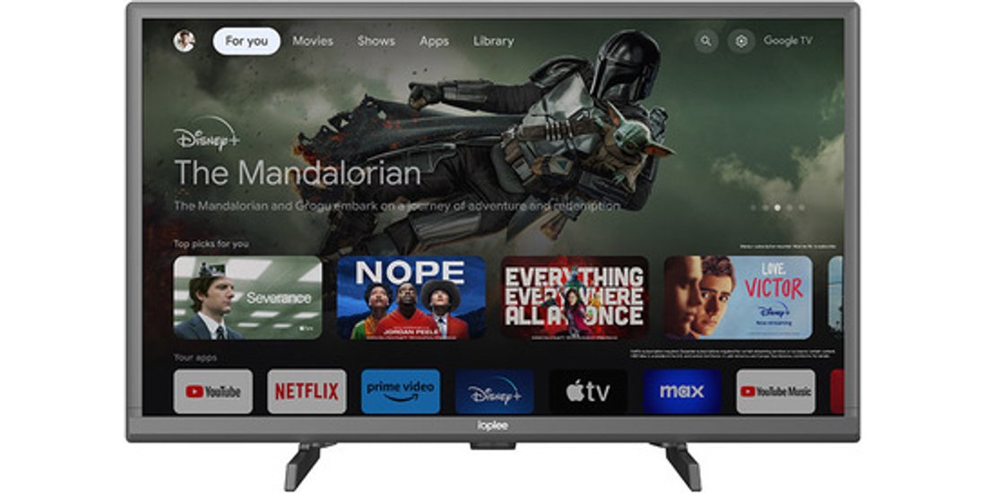 IOPLEE IOP24GTV TV 61 cm (24”) HD Smart TV Wi…