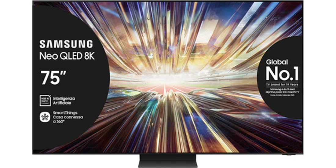 Samsung Smart TV 75” QE75QN800DTXZT Neo QLED…