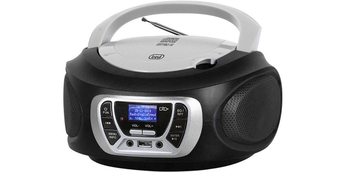 Trevi CMP 510 DAB Digitale 3 W DAB DAB+ FM Nero…