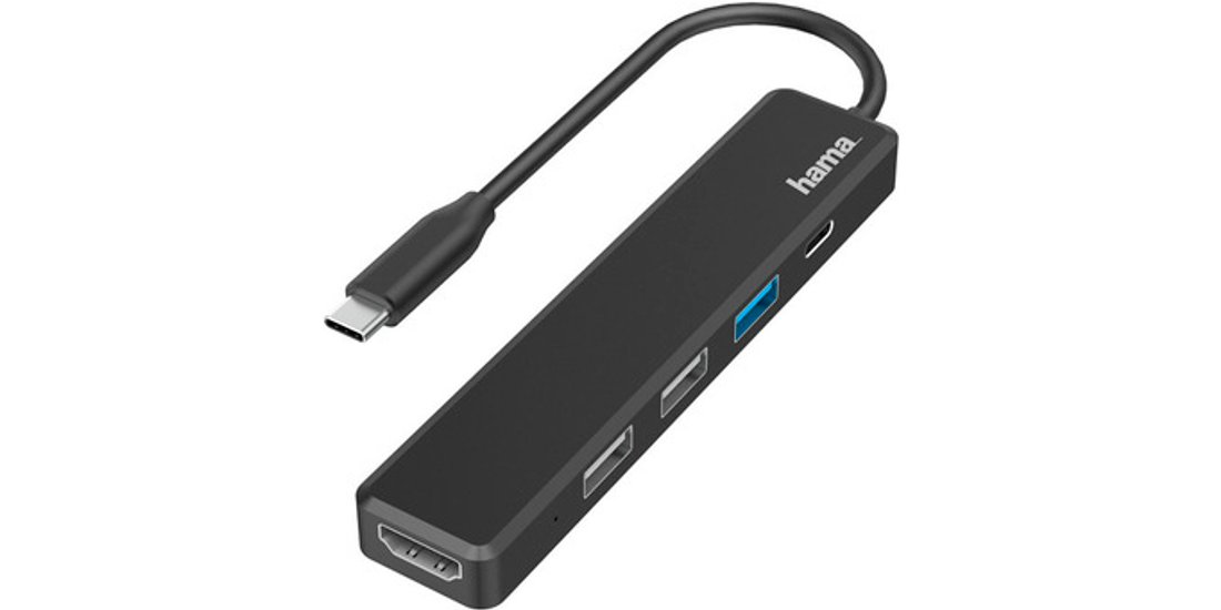Hama HUB USB Type C 3.2 Gen 1 / 3 porte USB A…