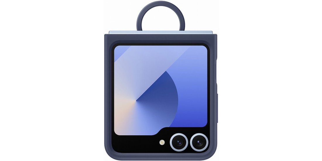 Samsung Galaxy Z Flip6 Silicone Case with Ring…