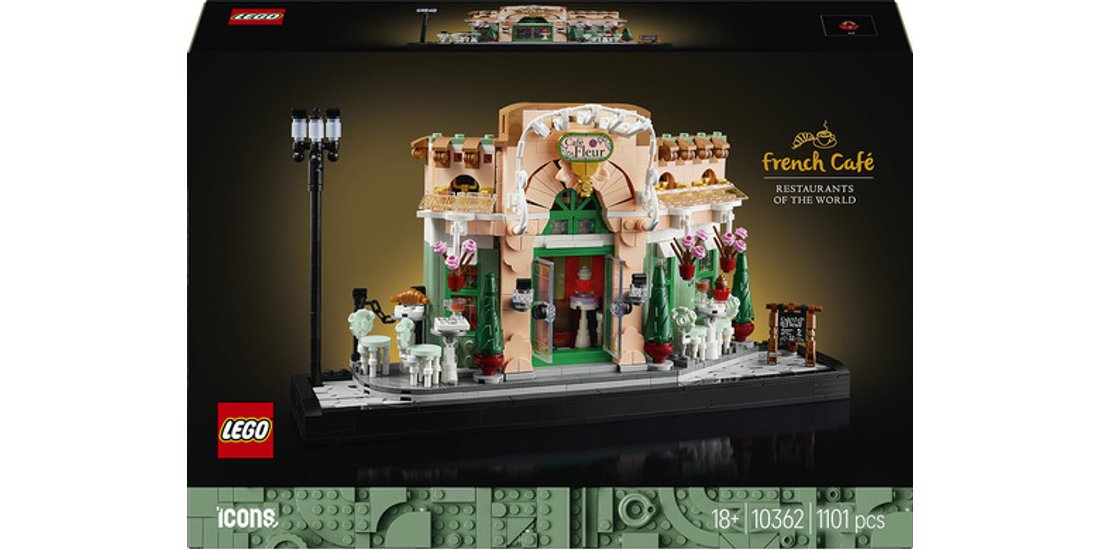 LEGO ICONS 10362 Café Francese – Kit Modellismo…