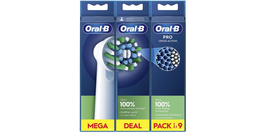 Oral-B CrossAction 9 pz Bianco