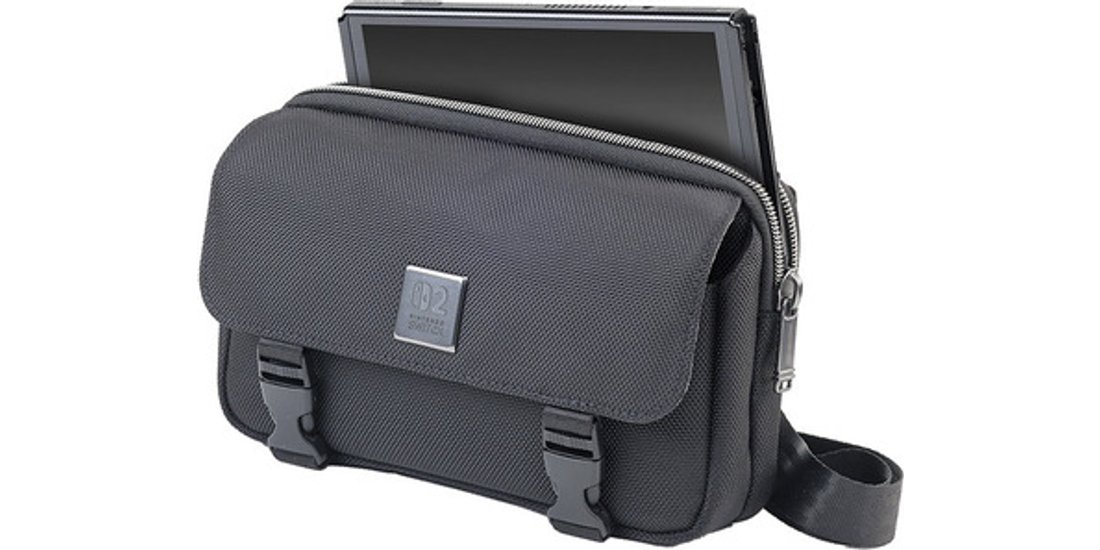 NACON MC17 Borsa da corriere Nintendo Nero