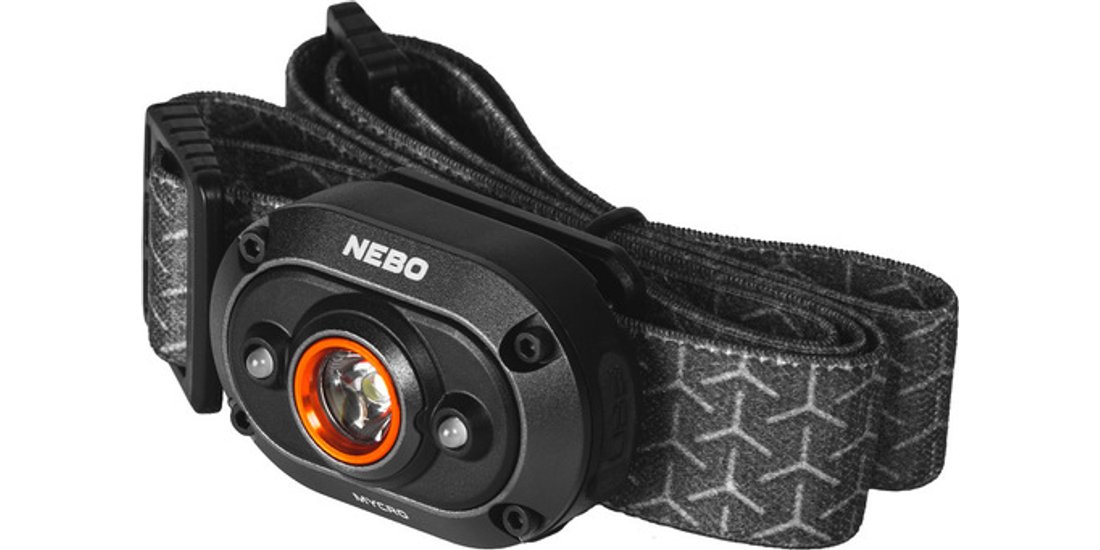 NEBO LAMPADA FRONTALE RICARICABILE CON MODALIT…