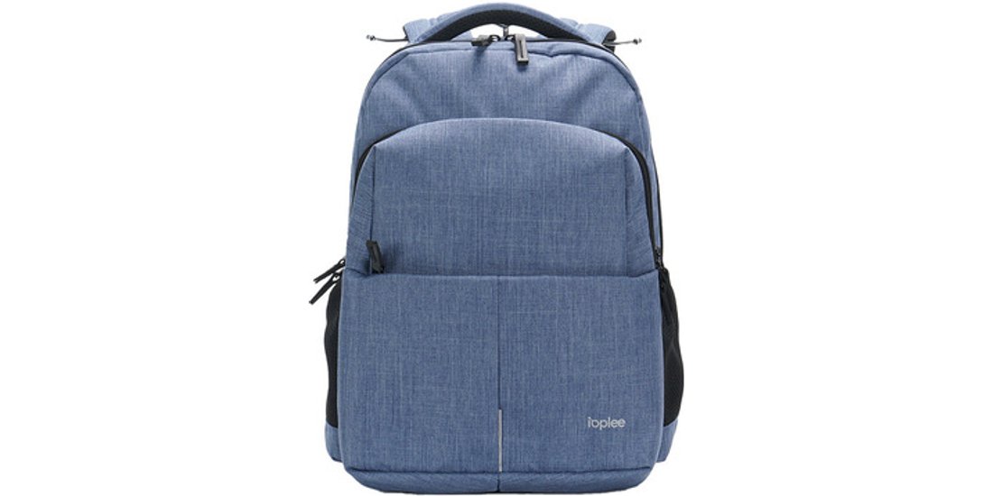 IOPLEE 21A082B zaino Zaino casual Blu Tessuto