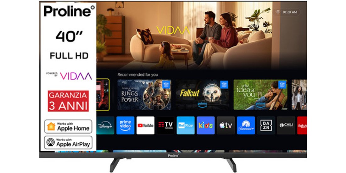 Proline PRO40M10VDA SMART TV 40” FULL HD Sistema…
