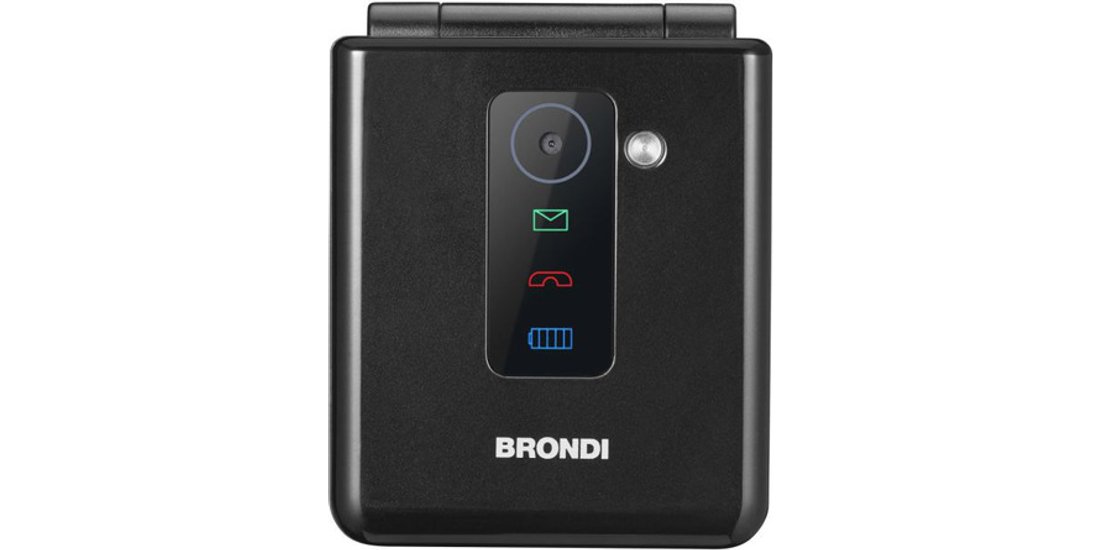 Brondi Flipper 61 cm (2.4”) Nero Telefono cellulare…