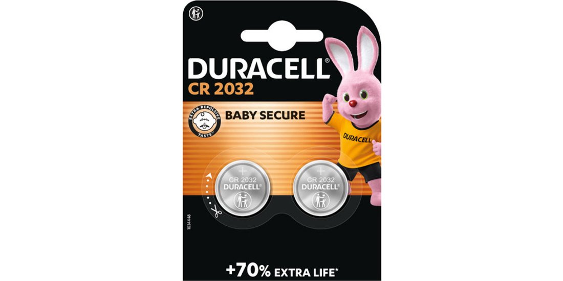 Duracell Elettronics 2032 B2 2pz