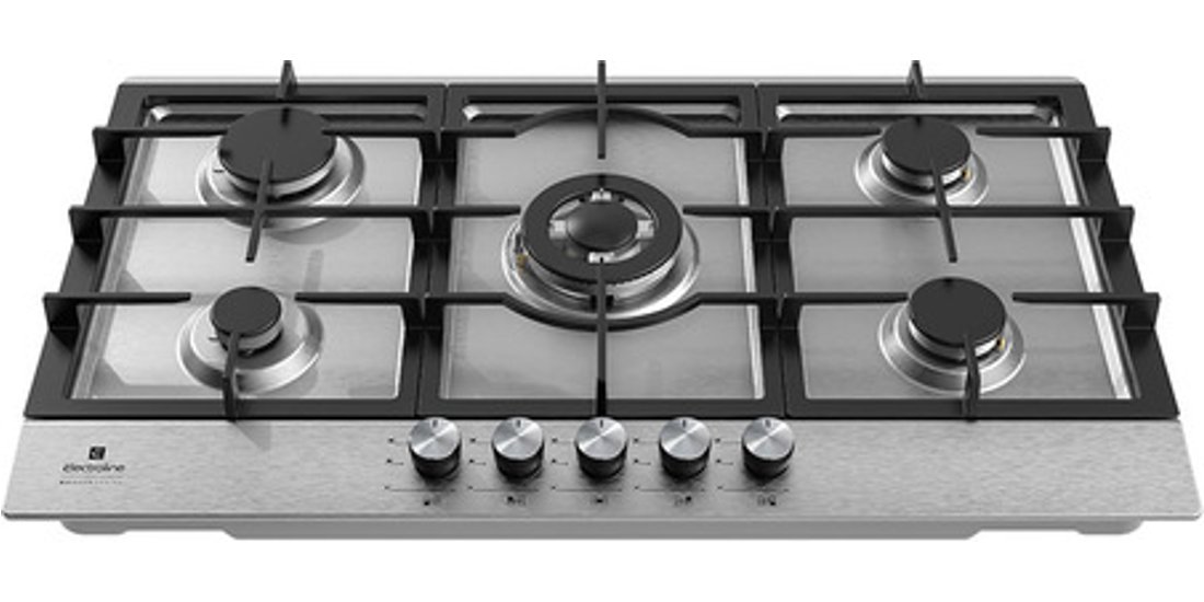 Electroline GHEM86F53G piano cottura Acciaio …