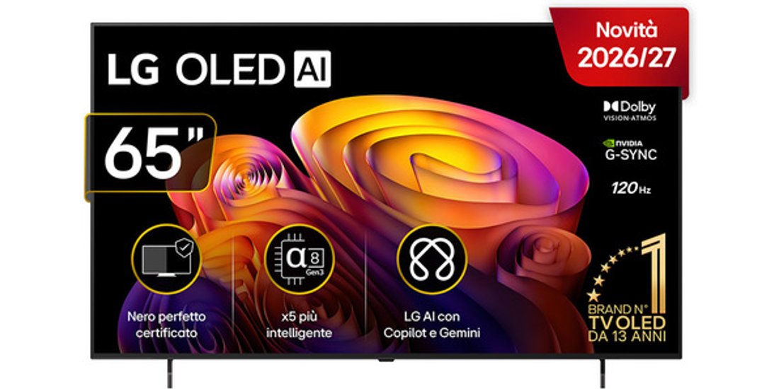 LG OLED AI 65” Serie B6E OLED65B6ELC 4K Nero…