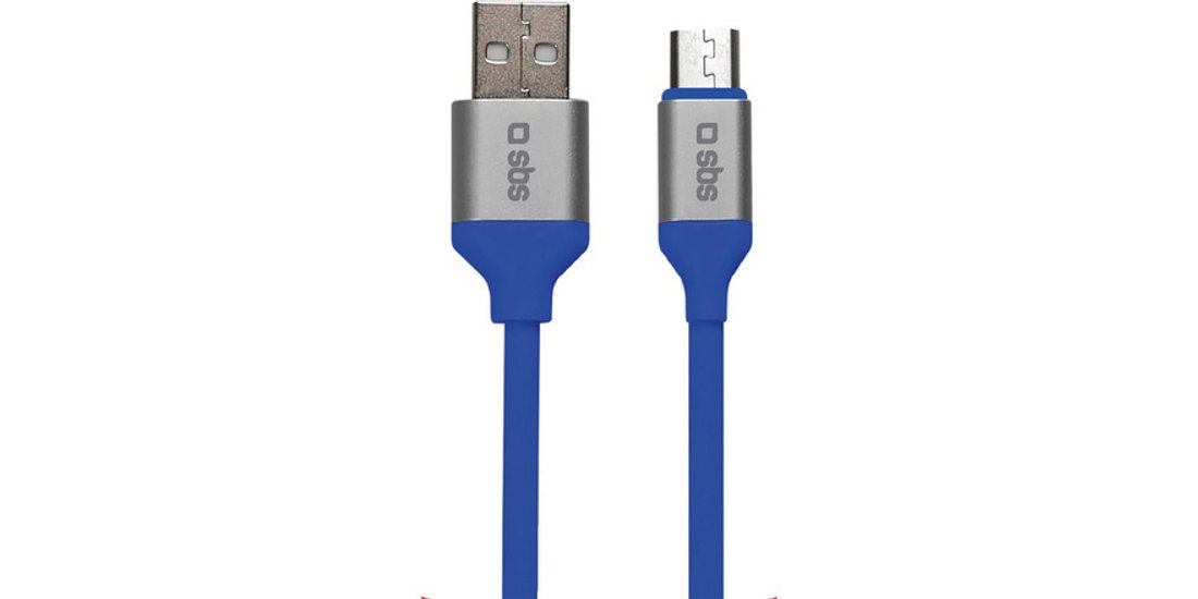 SBS TECABLEMICROFLUOB cavo USB USB 2.0 15 m USB…