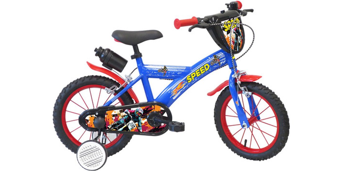 SCH Bikes Schiano Speed 14” 4-6 anni blu bicicletta…