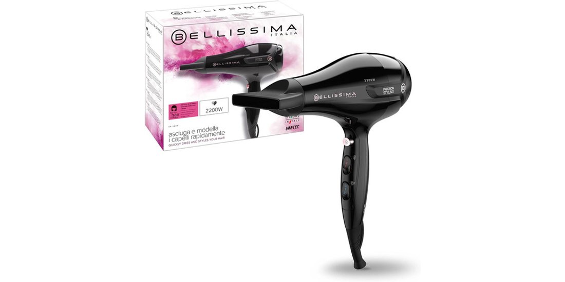 Bellissima Asciugacapelli S9 2200 Asciuga e Modella…