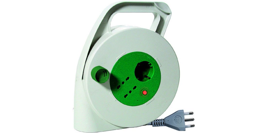 FANTON 01273 bobina avvolgicavo 3 presa(e) AC…