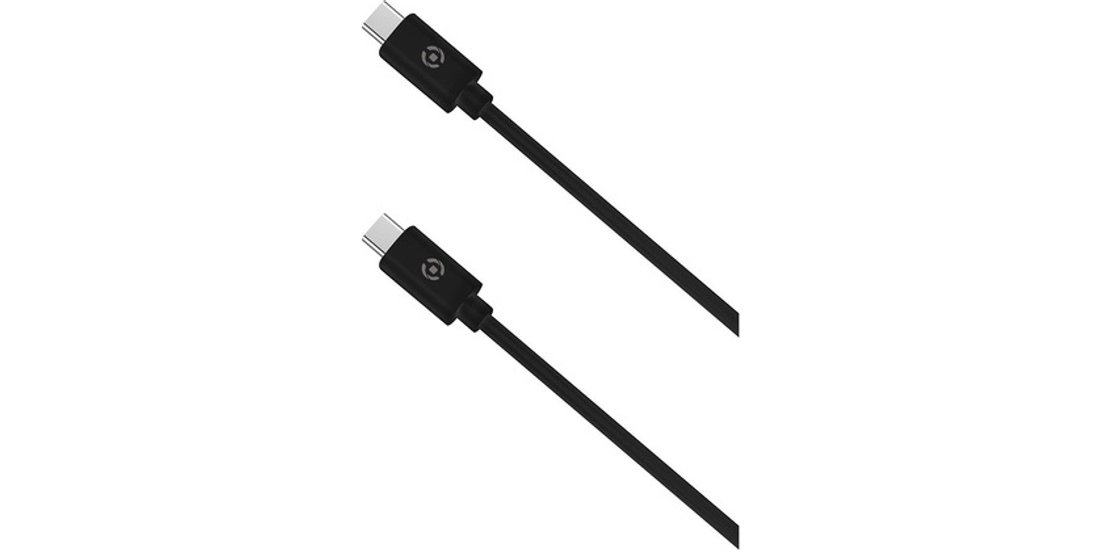 Celly USBCUSBCPD3MBK cavo USB 3 m USB C Nero