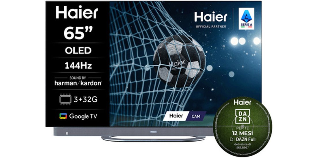 Haier TV OLED 65” H65C95EUX 4K UHD Google TV…