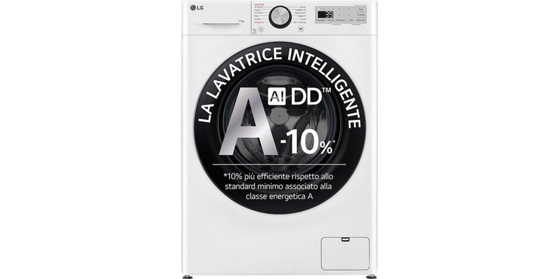 LG F4R3P11NSWB lavatrice Caricamento frontale…