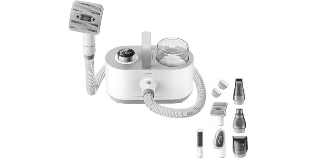 MOVA G1Pro Gatto/Cane Aspirapolvere + Tagliacapelli…