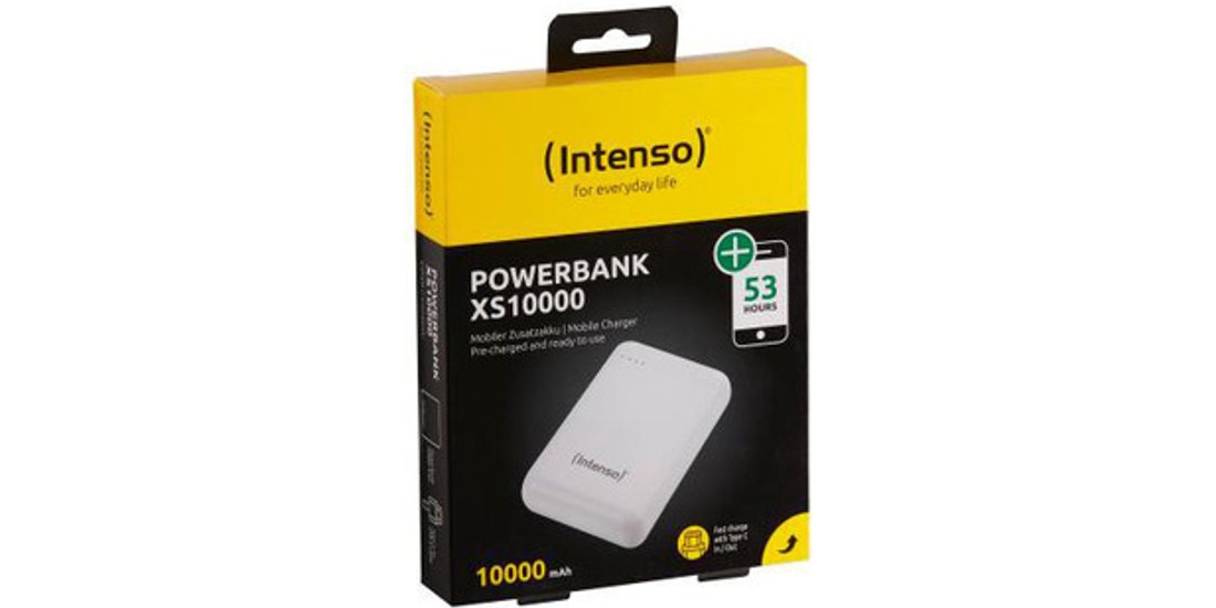 Intenso PowerBank XS 10000 mAh Bianco