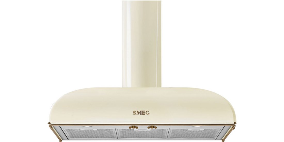 Smeg Coloniale Cappa KS89POE Panna