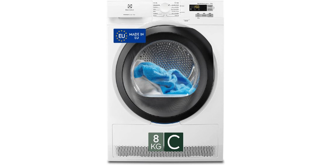 Electrolux Asciugatrice 8 Kg Classe C EW7H385S…