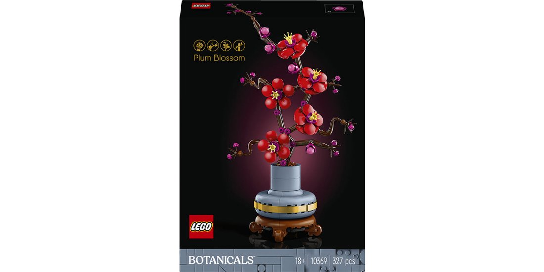 LEGO Botanicals 10369 Albicocco Giapponese Fiore…
