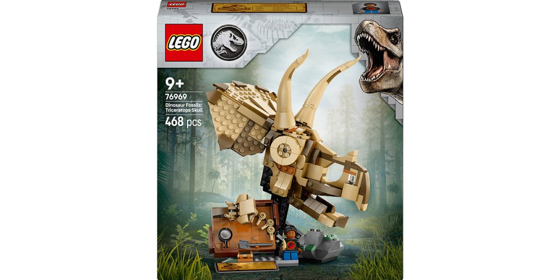 LEGO Jurassic World Fossili di dinosauro: teschio…