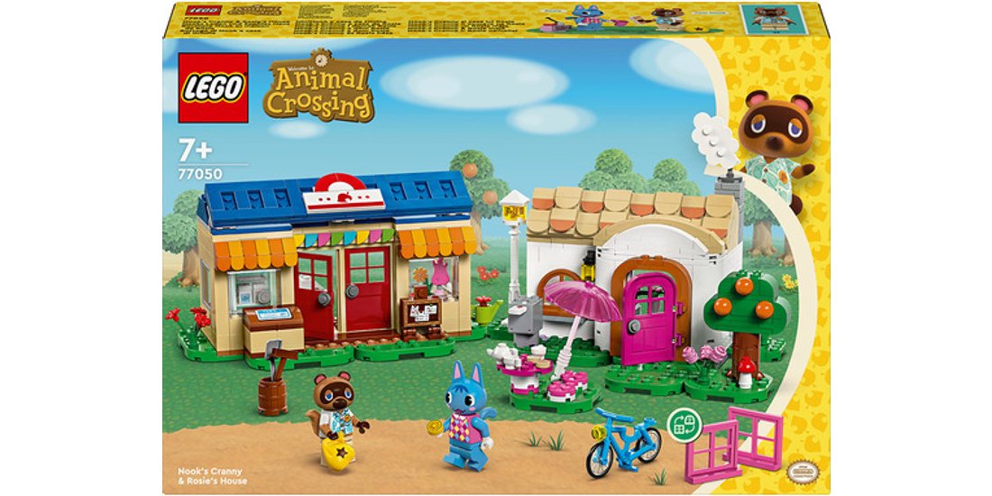 LEGO Bottega di Nook e casa di Grinfia