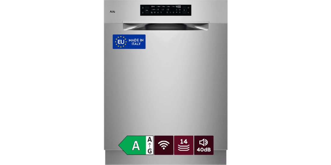 AEG Lavastoviglie Incasso 60 Cm – Flat Sottopiano…